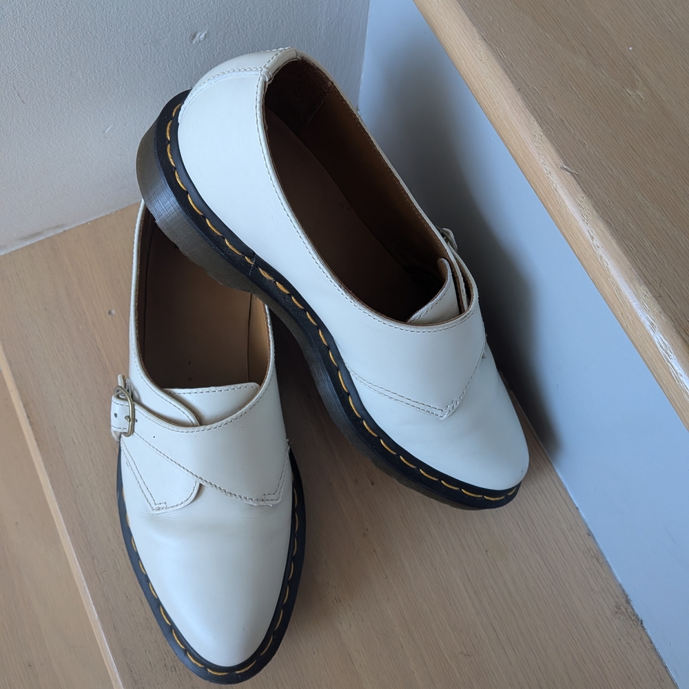 White Dr. Martens Agnes